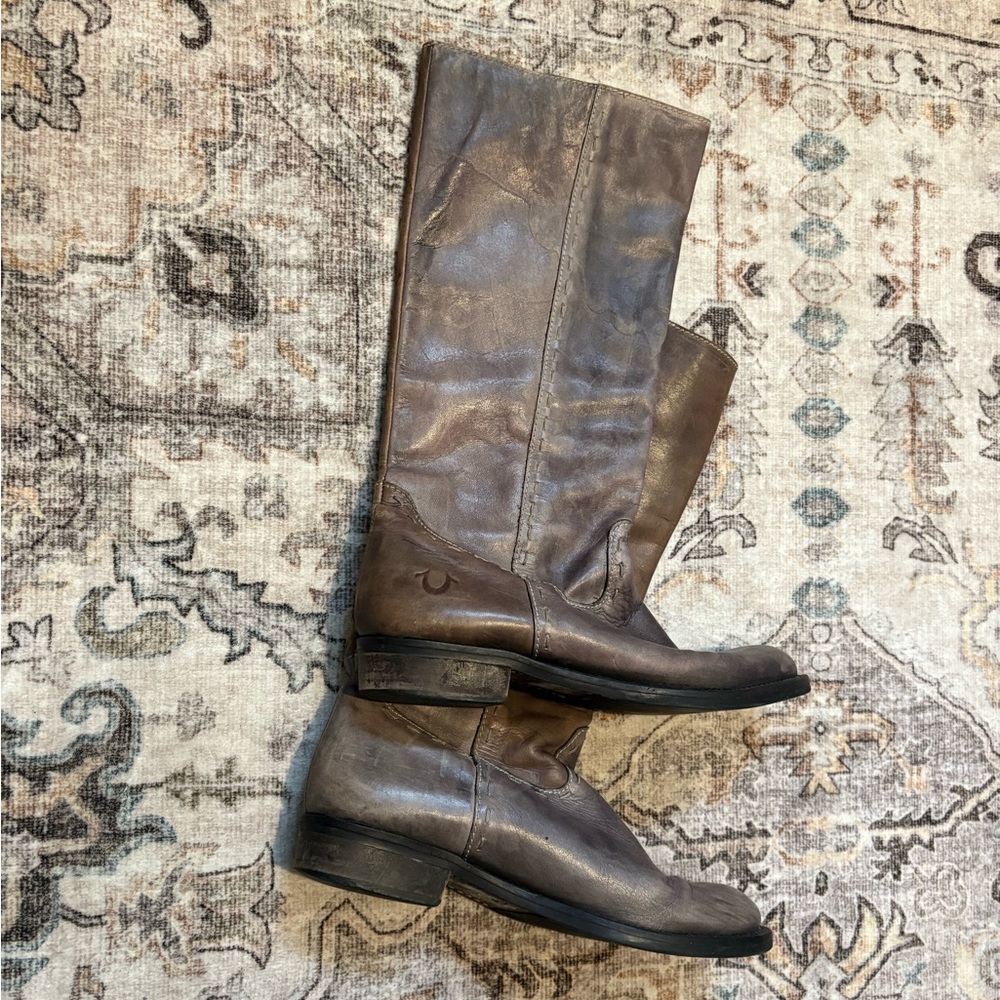 True Religion riding boot